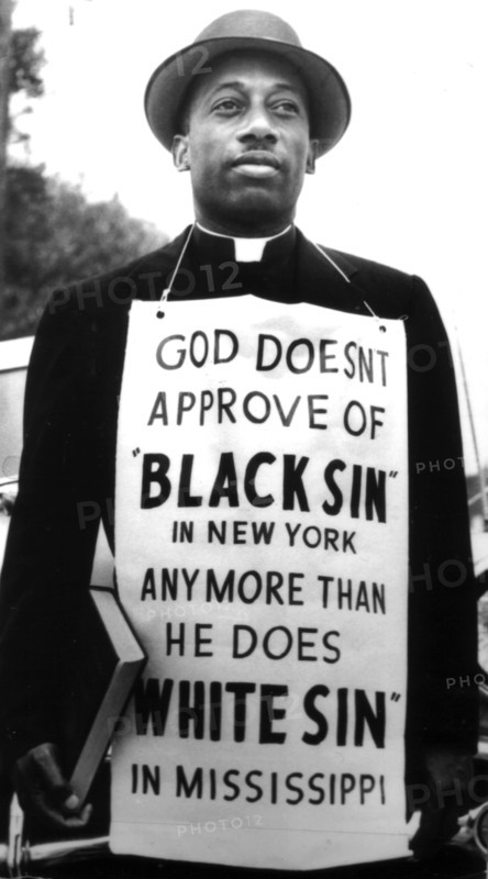 Demonstration for the civil rights, USA