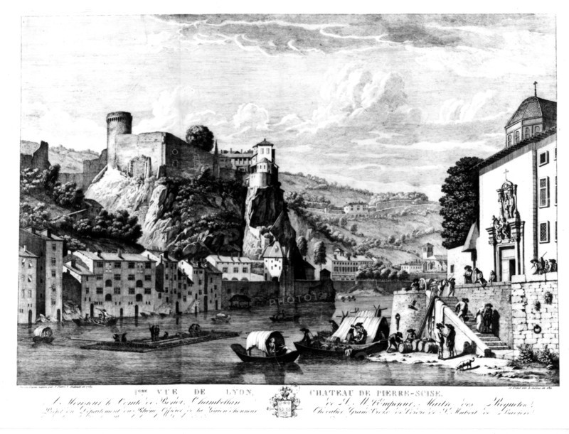 Lyon, Pierre-Scise Castle. Sade was imprisoned there in 1768