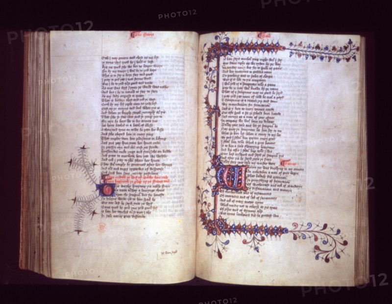 Geoffrey Chaucer (c.1340-1400), Canterbury tales, The pardonner's tales