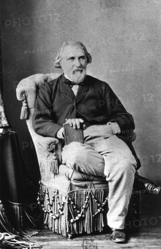 Portrait d'Ivan S. Tourgueniev (1818-1883), écrivain russe