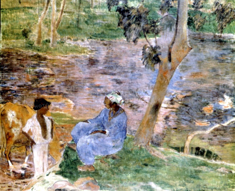 Gauguin, Près de l'étang