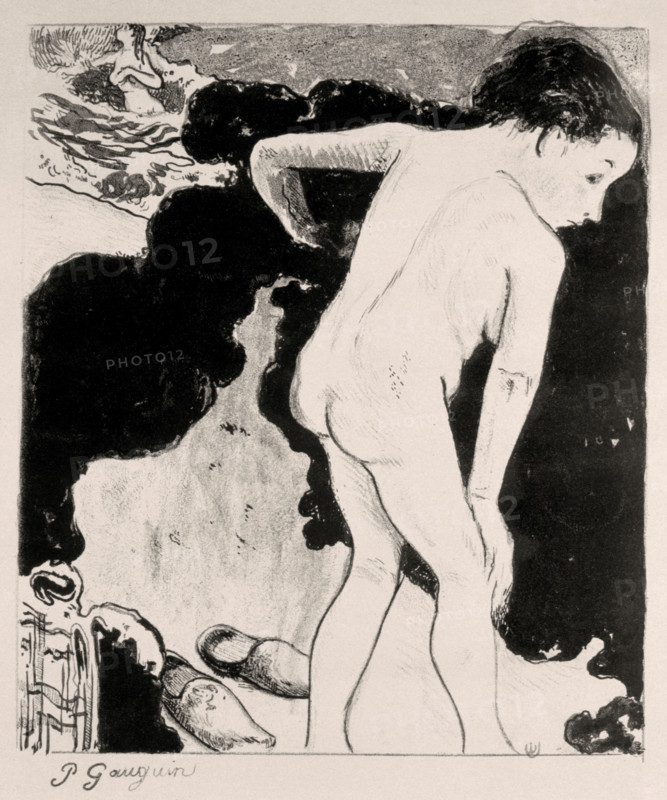 Gauguin, Baigneur en Bretagne