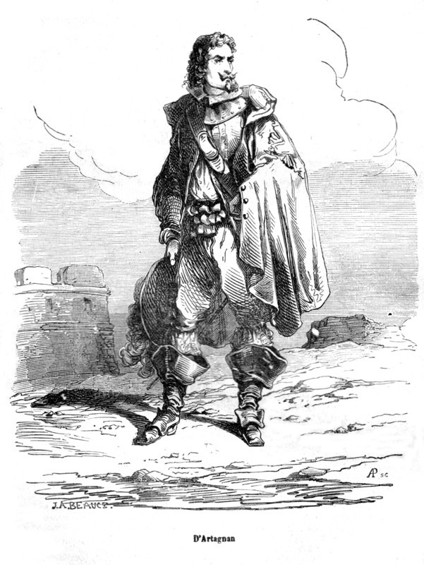 Les trois mousquetaires, D'Artagnan