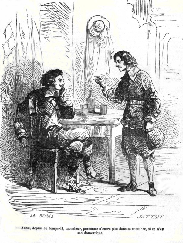 The Three Musketeers, D'Artagnan searching for Porthos