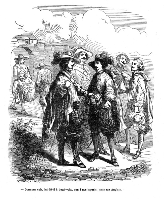 The Three Musketeers, Après le duel