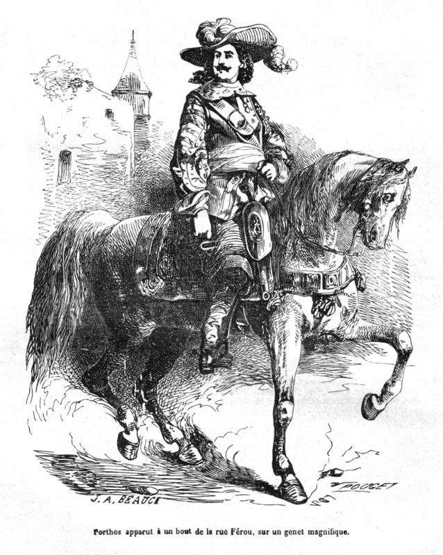Les trois mousquetaires, Porthos