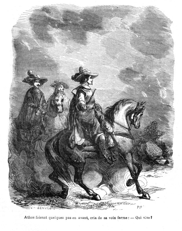 Les trois mousquetaires, Athos