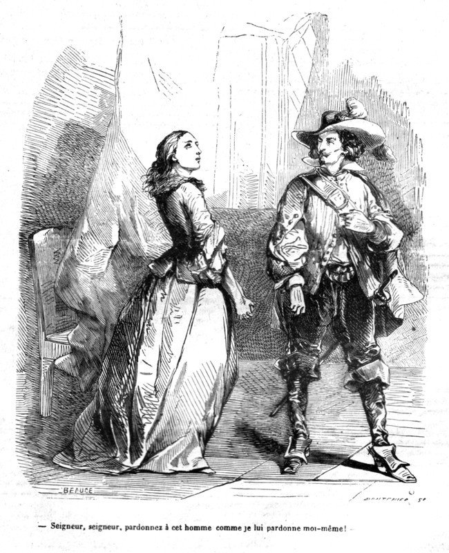 The Three Musketeers, Lord de Winter and Milady