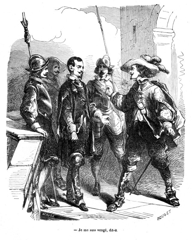 Les trois mousquetaires, Felton après l'assassinat du duc de Buckingham