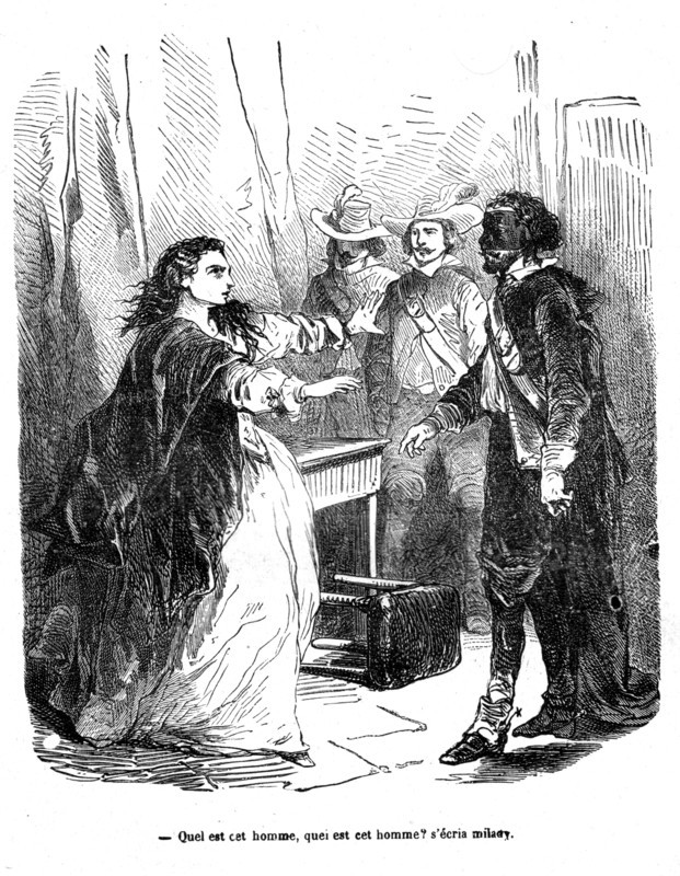 Les trois mousquetaires, Athos et le bourreau chez Milady