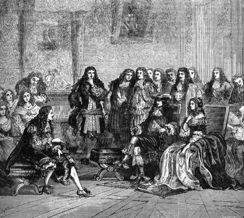 Illustration de J. Désandré et A. de Neuville. "Le Vicomte de Bragelonne".