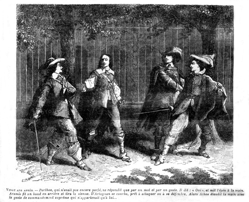 Twenty Years After (sequel to 'The Three Musketeers')