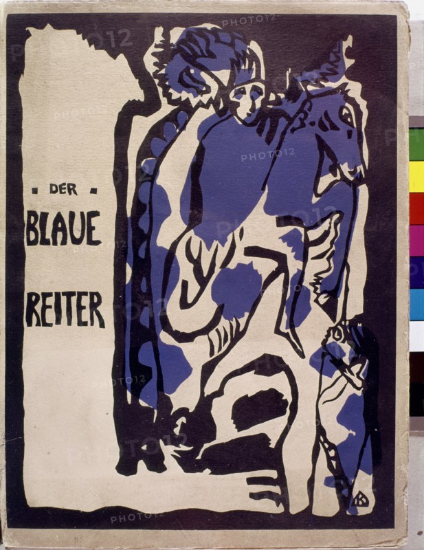 Kandinsky, Final cover from the newspaper 'Blaue Reiter'