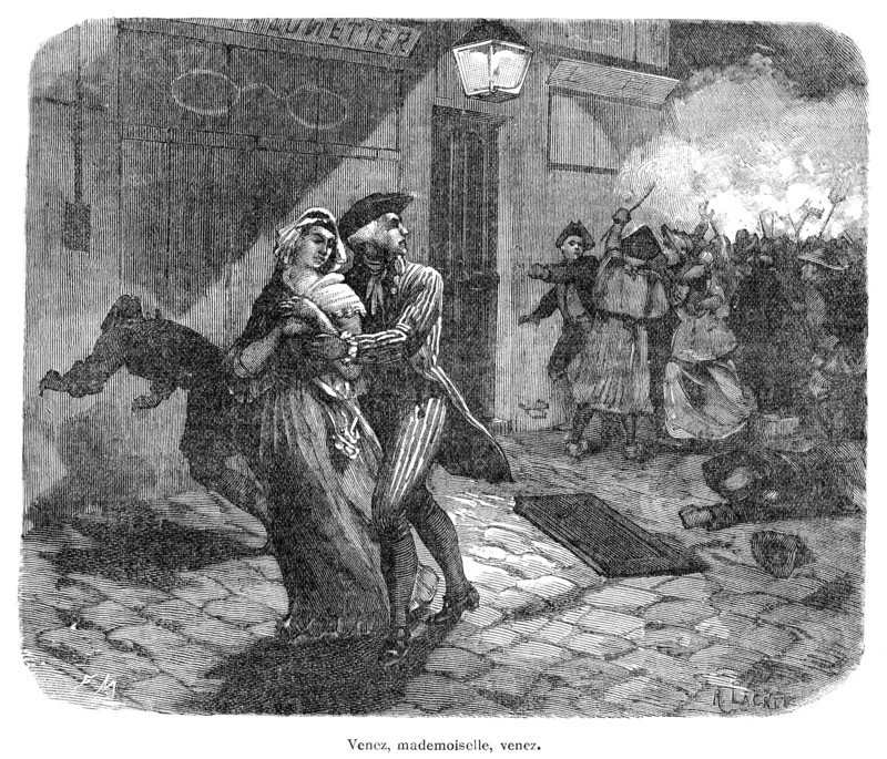 Illustration for the novel 'Ingénue'