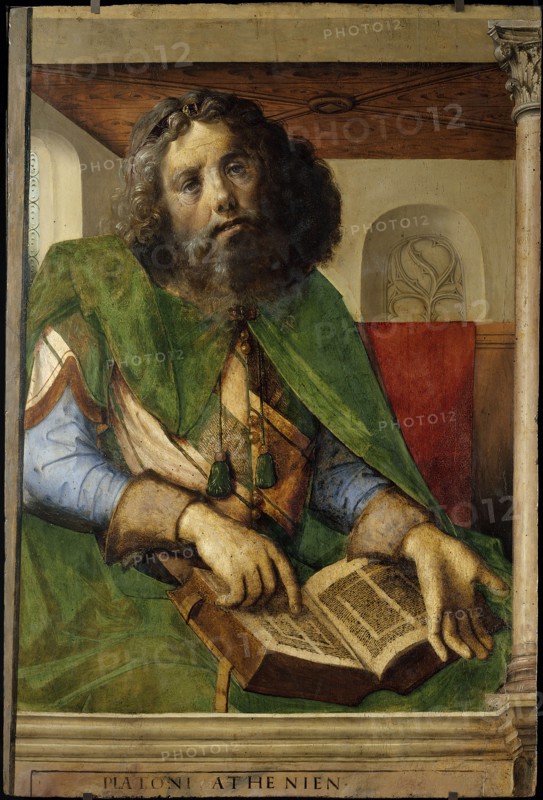 Berruguete, Portrait de Platon