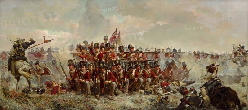 Thompson, Le 28e Régiment à la Bataille des Quatre-Bras