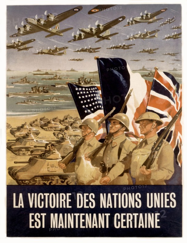 Allied propaganda poster