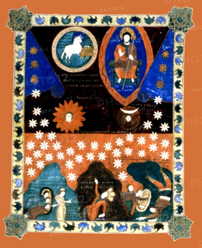 The lamb opening the 6th seal