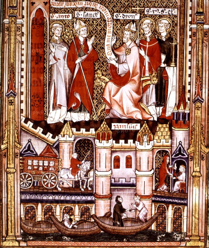 Monk Yves of St. Denis: Life of St. Denis
