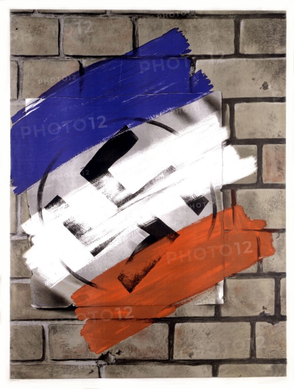 Anonymous poster published at the Liberation of France
