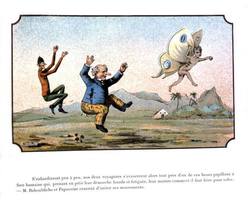 De Ville d'Avray, Journey To The Moon Before 1900