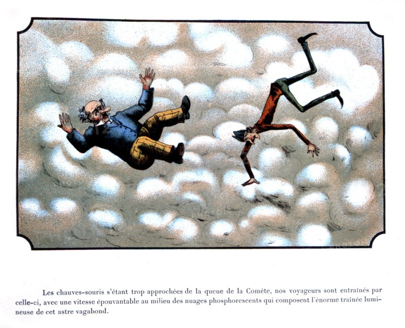 De Ville d'Avray, Journey To The Moon Before 1900