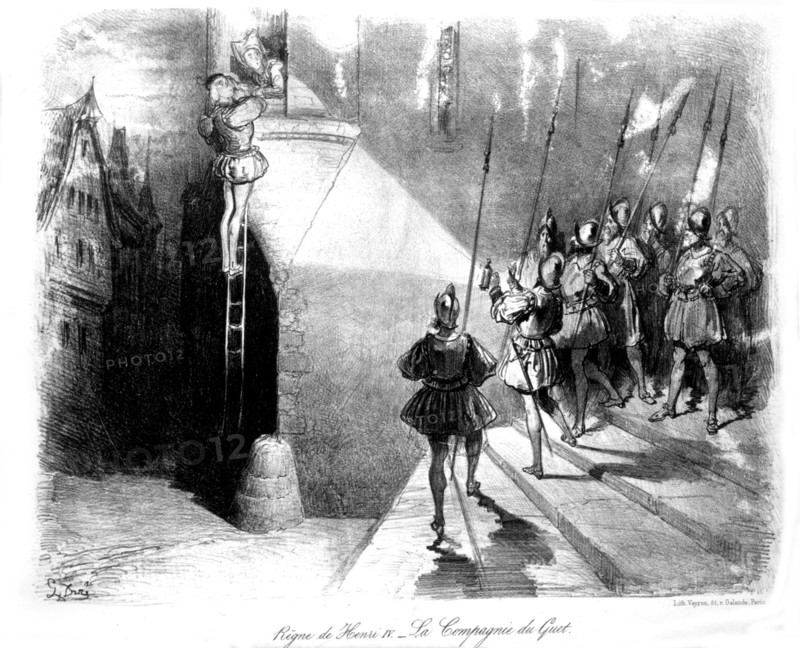 Doré, La compagnie de guet