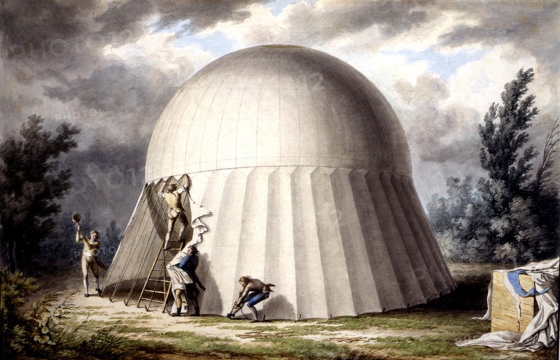 Nicolas Jacques Conté, Création de l'aérostat militaire
