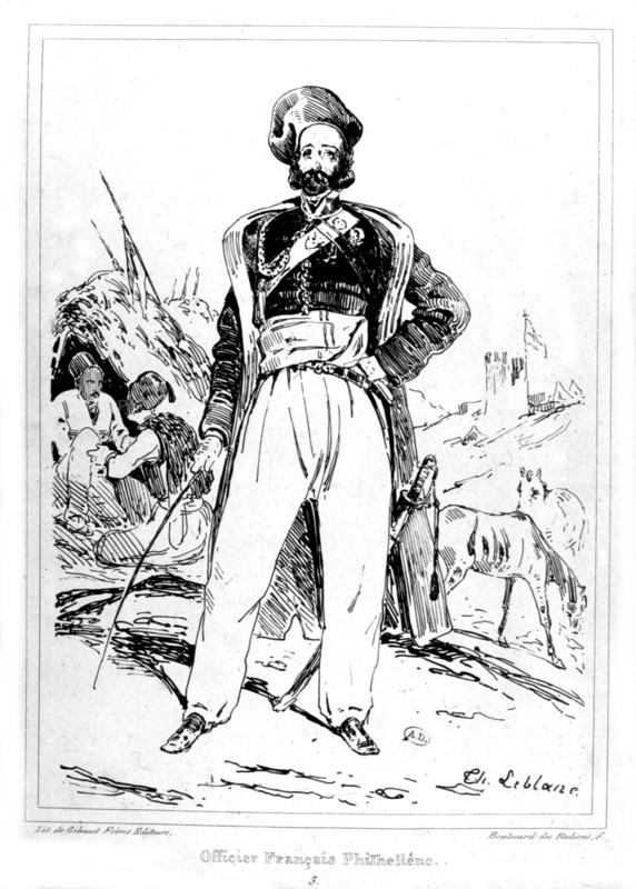 Officier français philhellène