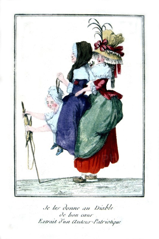Caricature about the Third estate