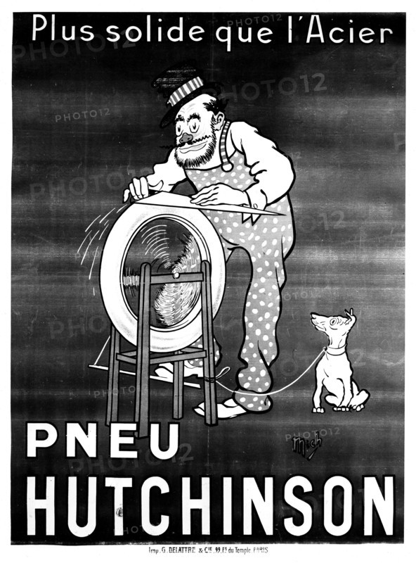 Advertisement for Hutchinson bike tires