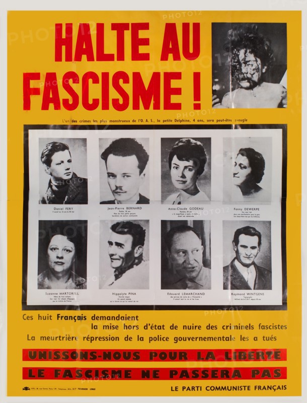Poster of the French communist party, 1962