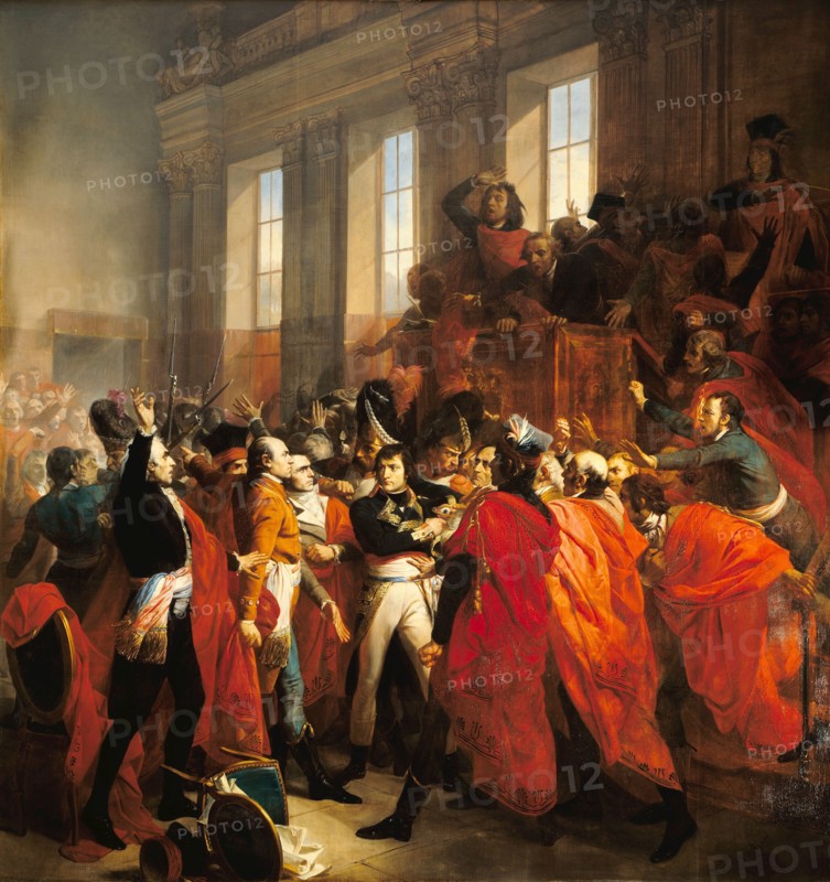 Bouchot, Bonaparte au Conseil des Cinq Cents à Saint-Cloud