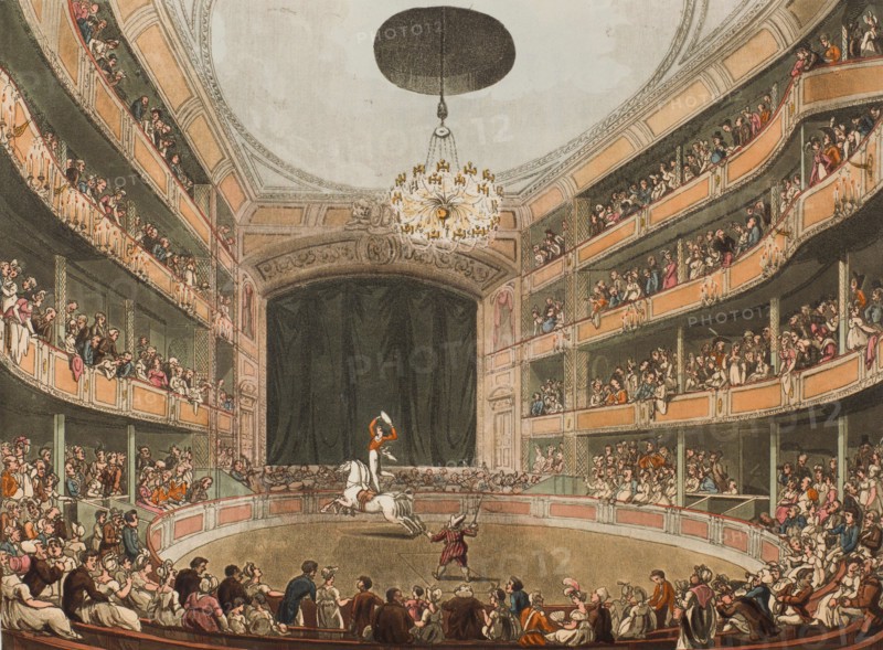 Amphithéâtre Astley à Lambeth