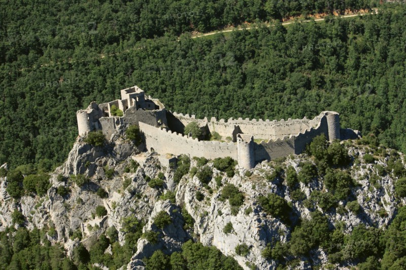 Cathar castle, south of France