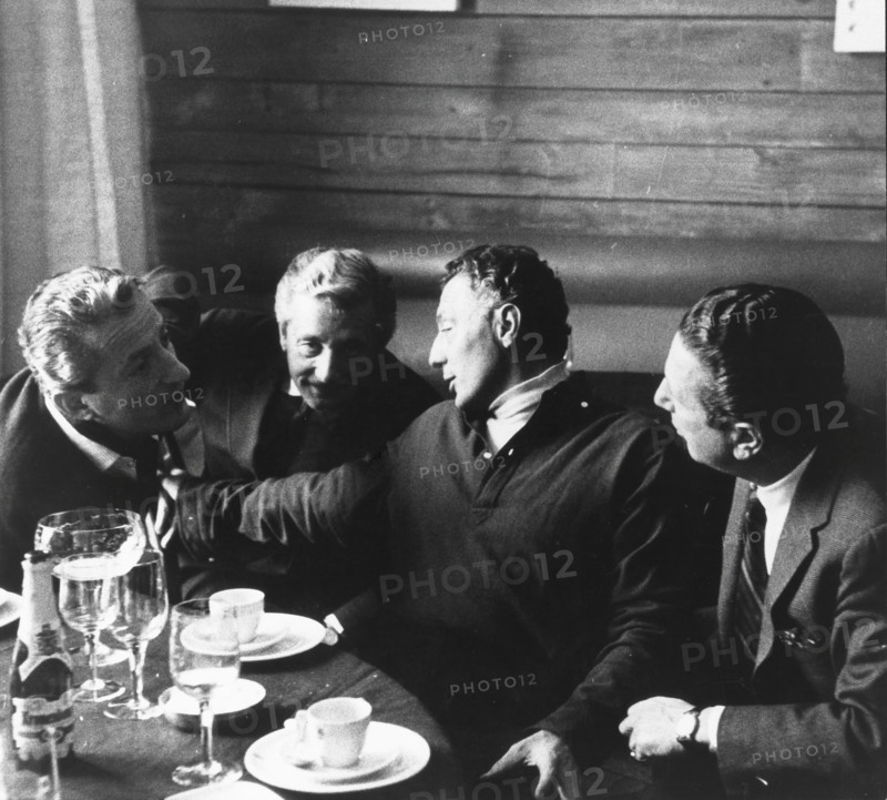 Gianni Agnelli, Megève, 1963