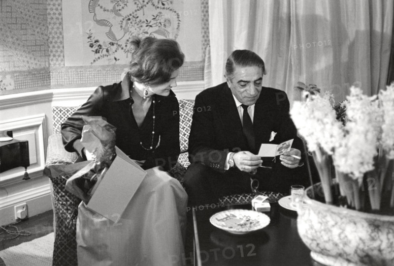 Jackie and Aristotle Onassis