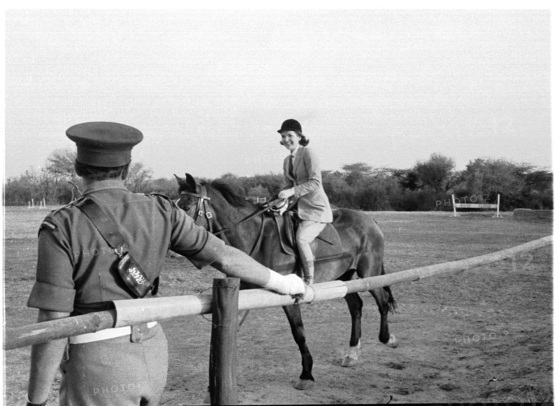 Jackie Kennedy at Glen Ora in 1962