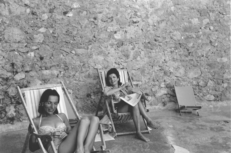Jackie Kennedy et Lee Radziwill.