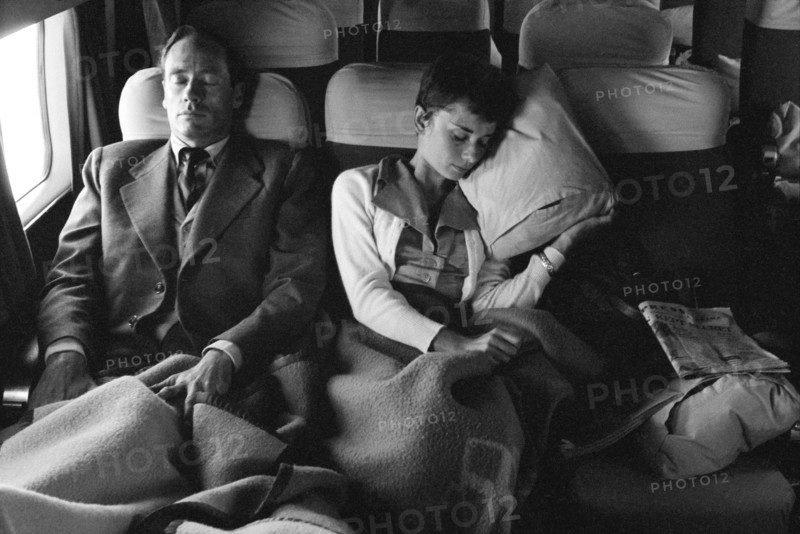 Audrey Hepburn with Mel Ferrer