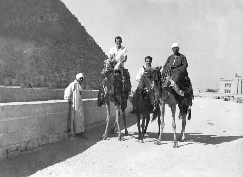 Benno Graziani in Cairo, 1954