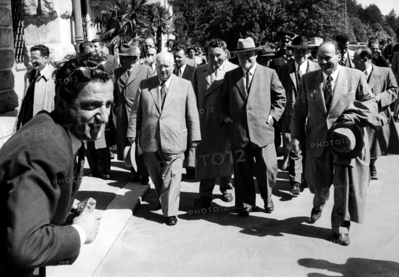 Official visit to Yugoslavia, 1955