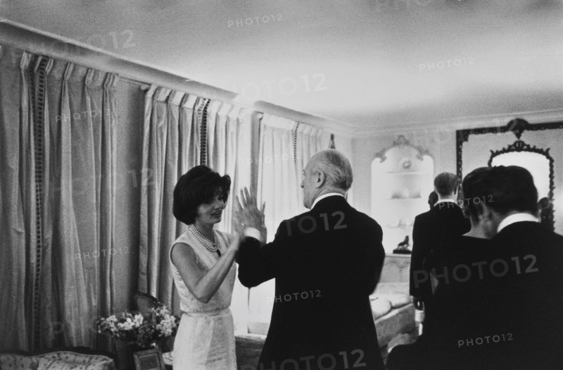 Jackie Kennedy and Cecil Beaton, 1962