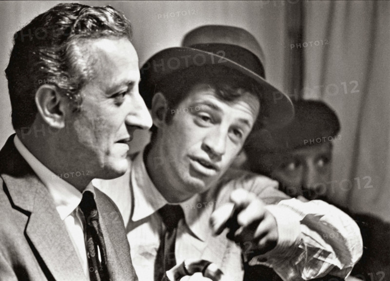 Benno Graziani and Jean-Paul Belmondo