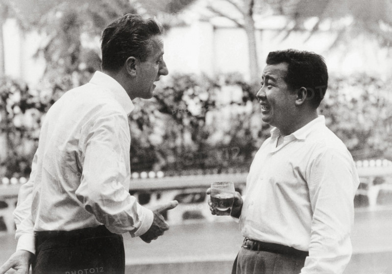 Benno Graziani and Norodom Sihanouk