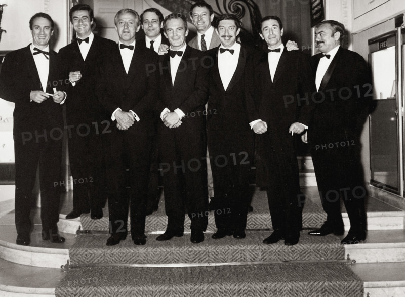 The Paris-Match team at the Cannes Film Festival 1966