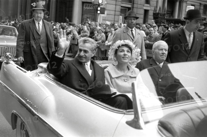 The Shah of Iran and Farah Pahlavi, 1962