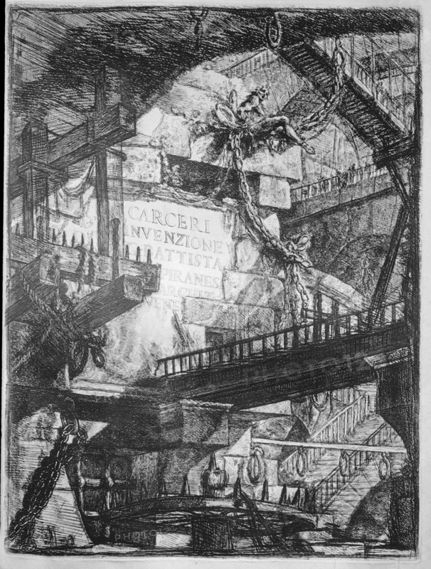 The Imaginary Prisons by Piranesi