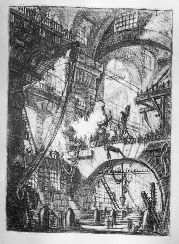 The Imaginary Prisons by Piranesi