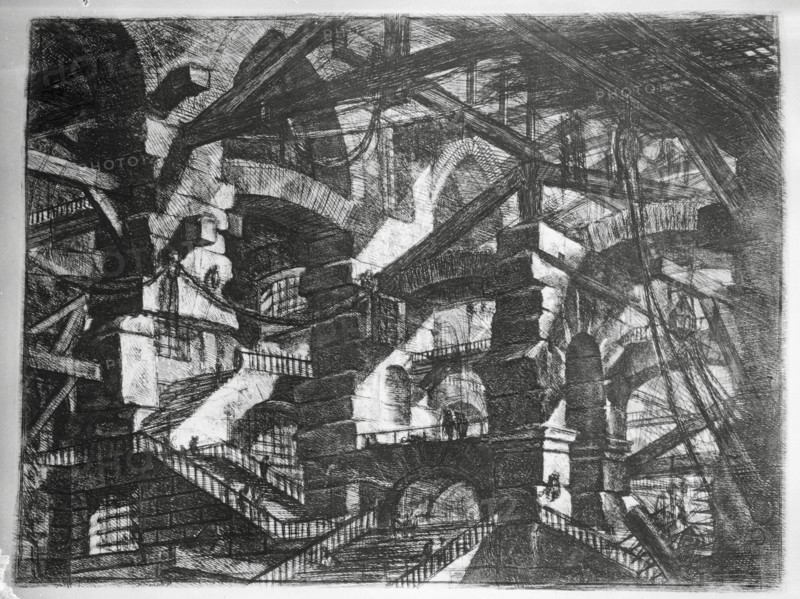 The Imaginary Prisons by Piranesi